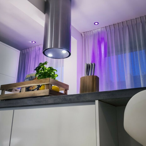 KAKU kleur led spot voor Zigbee systeem met 167 miljoen kleuren en GU10 fitting