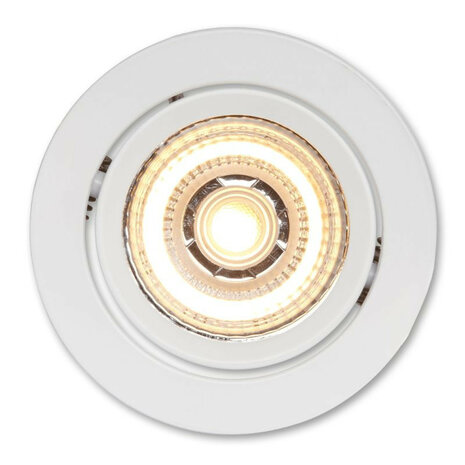Inbouwspots voor plafond met leddriver warm wit licht compatibel met Philips Hue systeem
