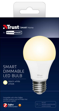 Ledlamp voor verlichting met Zigbee systeem en warm wit licht 2700K