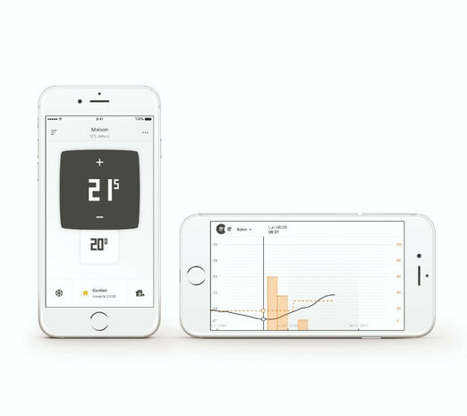 Netatmo Intelligente Thermostaat Startpakket + 1 knop