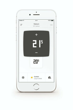 Netatmo Intelligente Thermostaat Startpakket + 1 knop