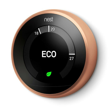 Google Nest Learning Thermostat v3 - Copper