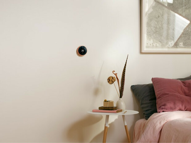 Google Nest Learning Thermostat v3 - Copper