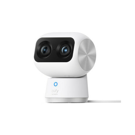 Camera voor binnen met twee lenzen 360 graden pan 75 graden tilt helder nachtzicht en bewegingsdetectie