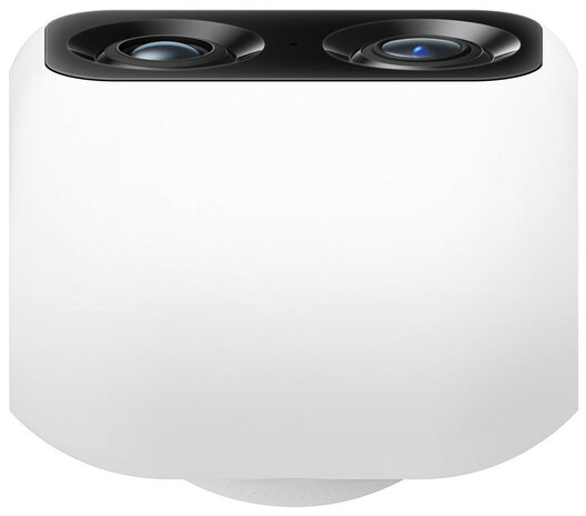 Camera voor binnen met twee lenzen 360 graden pan 75 graden tilt helder nachtzicht en bewegingsdetectie