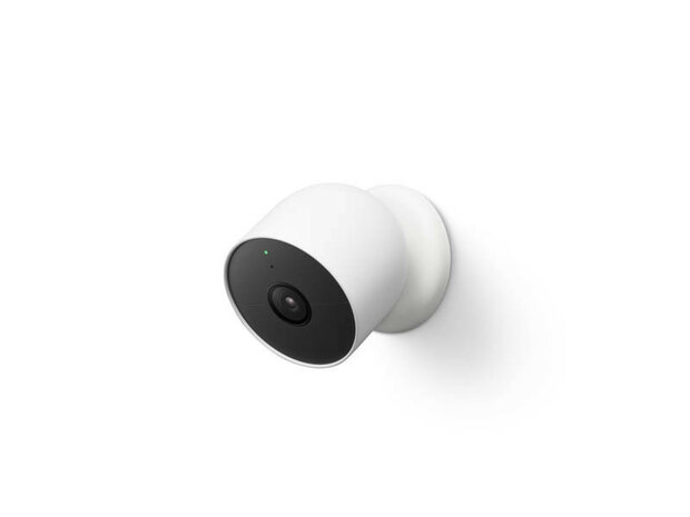 Camera voor binnen en buiten met IP54 weerbestendig ingebouwde batterij en floodlight verlichting