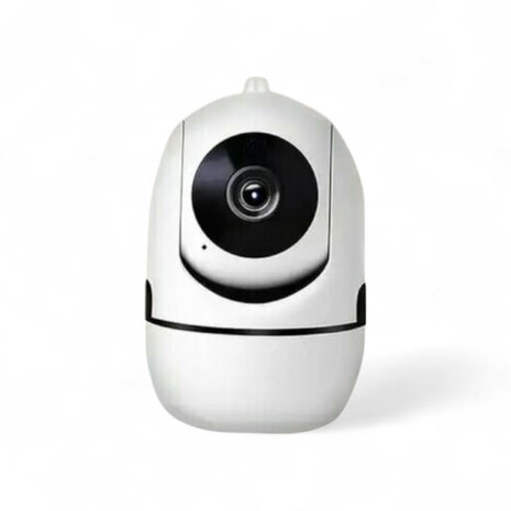 Wifi beveiligingscamera voor binnen met 360 graden draaibaar zicht en 1080P HD beeldkwaliteit
