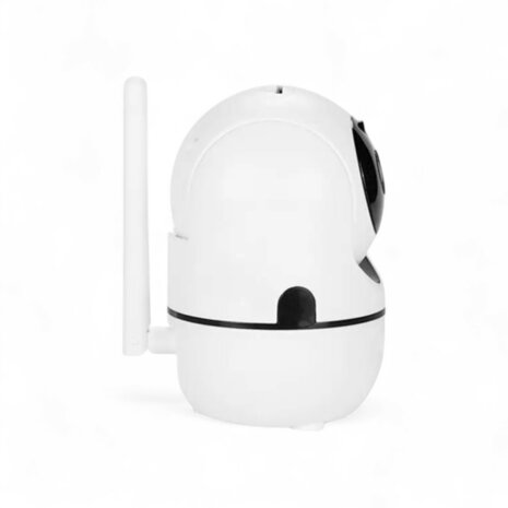 Wifi beveiligingscamera voor binnen met 360 graden draaibaar zicht en 1080P HD beeldkwaliteit