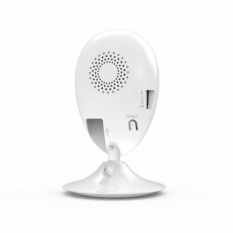 Beveiligingscamera voor binnen met 180 graden kijkhoek en tweeweg audio van Ezviz