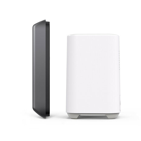 Deurbel voor beveiliging met dual camera en Homebase 2 met 2K HDR en bewegingsdetectie