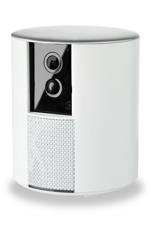 Beveiligingscamera starterskit voor binnen met raam en deursensor en back up batterij van Somfy