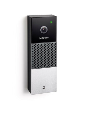 Videodeurbel voor bewaking voordeur met 2 megapixel camera en bewegingsdetectie