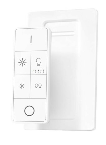 Afstandbediening voor slimme Zigbee verlichting met groepsbediening en Philips Smart Home systeem