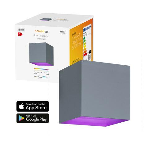 Outdoor wandverlichting voor buiten met Bluetooth bediening verstelbare lichtbundel