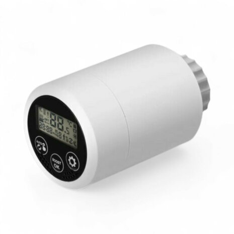 Radiatorknop voor temperatuurregeling met app en spraakbediening exclusief gateway