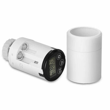 Radiatorknop voor temperatuurregeling met app en spraakbediening exclusief gateway