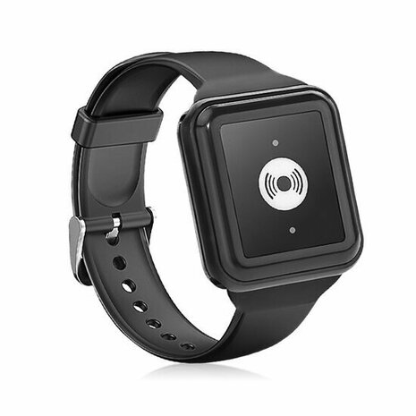 Montre noire amovible pour alarme SOS (ne fonctionne pas de mani&egrave;re autonome)