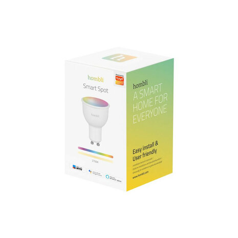 Smart Spot voor binnenverlichting met Wi Fi bediening en kleurinstelling GU10 fitting set van 2