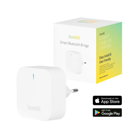 Bridge voor binnen met draadloze bediening maximaal 32 apparaten aansluiting Bluetooth 40 WiFi 24GHz compatible met Alexa en Google Home