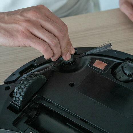 Accessoire set voor slimme stofzuiger met borstels filters en dweilen voor onderhoud