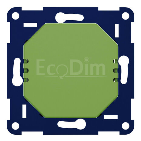 Smart Rotary Zigbee Dimmer voor inbouw met draaiknop geschikt voor led gloeilamp en halogeen maximaal 200 watt led vermogen blauw kunststof