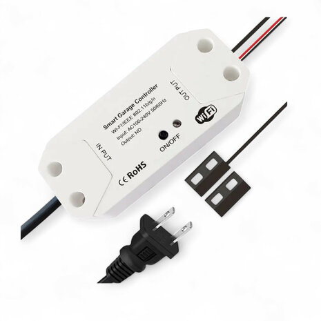 Garagedeur opener voor bestaande aandrijving met wifi bediening en spraakbesturing