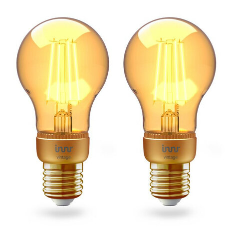 Filament lamp voor smart home systemen met Zigbee en traploos dimbaar warm licht