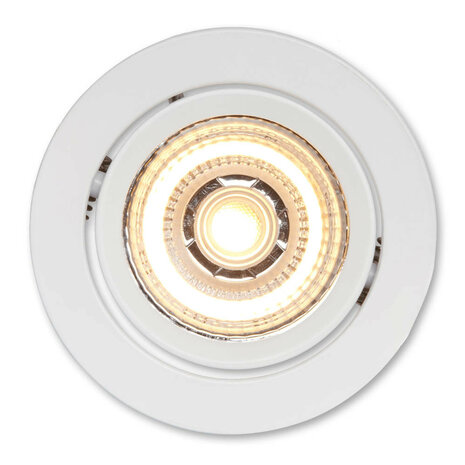 Inbouwspots voor plafond met Philips Hue systeem en 40 millimeter inbouwdiepte