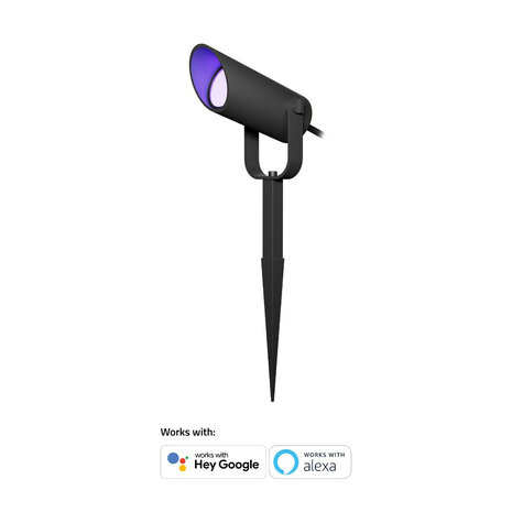 Smart Outdoor Spot uitbreiding buitenverlichting met Bluetooth Mesh en aluminium behuizing