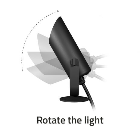Smart Outdoor Spot uitbreiding buitenverlichting met Bluetooth Mesh en aluminium behuizing