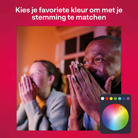 Ledstrip voor binnen met Zigbee 30 bediening compatibel met Philips Hue en kleur en wit licht