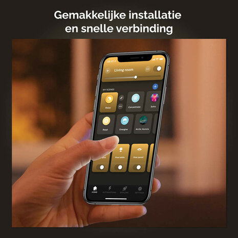 Filament lamp voor verlichting met Zigbee Bluetooth en variabele lichtkleur geschikt voor E27 fitting
