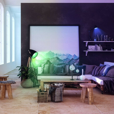 Kleur lamp voor binnen met wifi bediening 1000 lumen E27 fitting traploos dimbaar