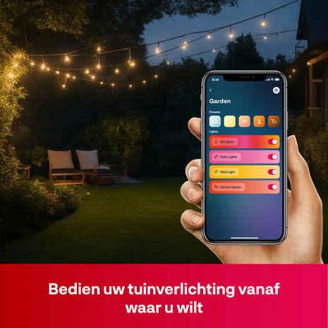 Outdoor tussenstekker voor buitenapparatuur met signaalversterker en IP44 bescherming