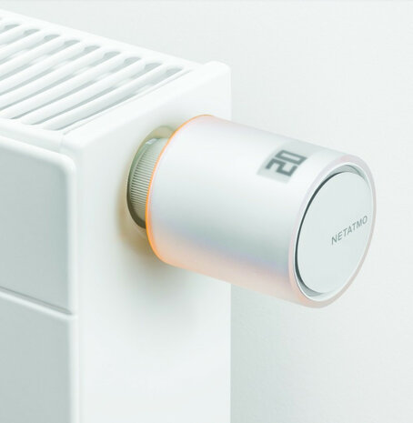 Slimme radiatorkranen voor zoneverwarming met thermostaatkranen en open raam detectie