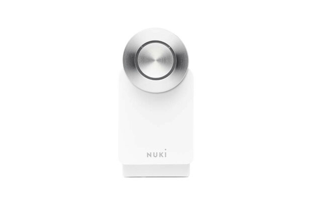 Smart slot voor deurbeveiliging met wifi bluetooth en oplaadbare batterij wit