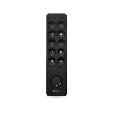 Keypad voor Nuki slot met Bluetooth 5 draadloze verbinding en versleutelde beveiliging voor toegang zonder smartphone