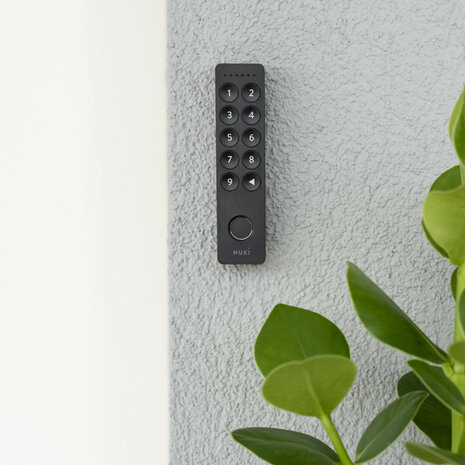 Keypad voor Nuki slot met Bluetooth 5 draadloze verbinding en versleutelde beveiliging voor toegang zonder smartphone