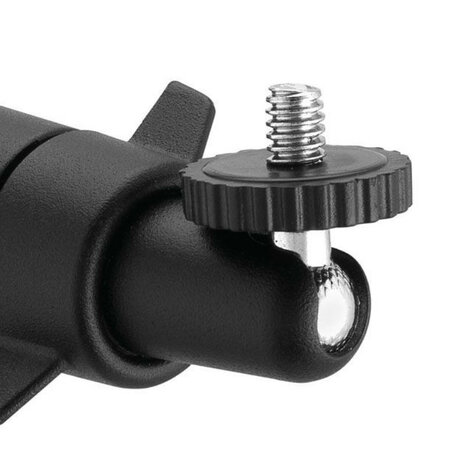 Wandbeugel voor Netatmo systeem montage voor muur en paal bevestiging duurzaam materiaal zwart geschikt voor buitengebruik