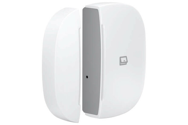 Sensor voor deuren en ramen met Zigbee 3 0 en SmartThings integratie detectie open dicht snelheid en trillingen wit kunststof batterijgevoed