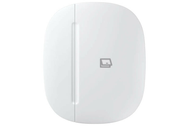Sensor voor deuren en ramen met Zigbee 3 0 en SmartThings integratie detectie open dicht snelheid en trillingen wit kunststof batterijgevoed