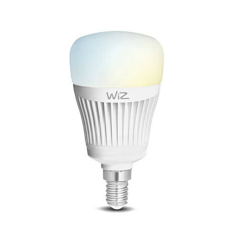 Wi Fi lamp E14 voor slimme verlichting met app bediening en instelbare lichtkleur van warm wit tot daglicht wit
