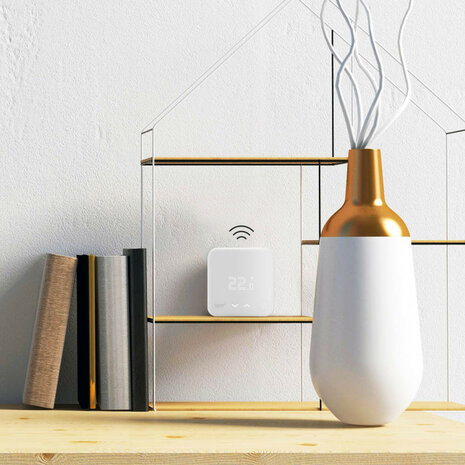 Draadloze temperatuur sensor voor slimme thermostaat met wifi connectiviteit en nauwkeurigheid 0 5 graden