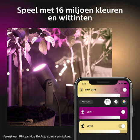 Prikspot voor buitenverlichting met Zigbee 3 0 laagspanning aluminium behuizing en kleurlicht IP65 bescherming