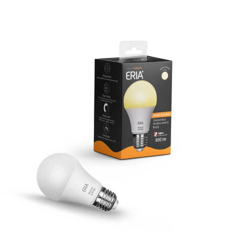 AduroSmart E27 led lamp voor warm witte dimbare verlichting 2700K met draadloze bediening en smart home compatibiliteit