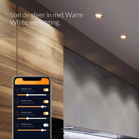 Spot voor binnengebruik met gerichte verlichting 2 pack