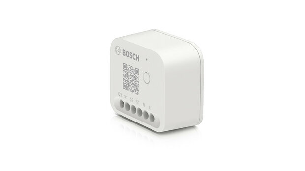 Inbouwschakelaar voor verlichting en rolluikbediening met Zigbee 3 en maximaal 500 watt per circuit