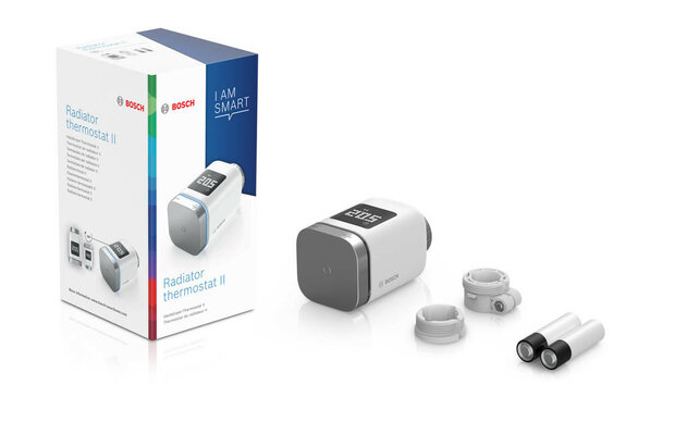 Radiatorknop voor zoneverwarming met Zigbee 3 0 communicatie app bediening en M30 schroefdraad