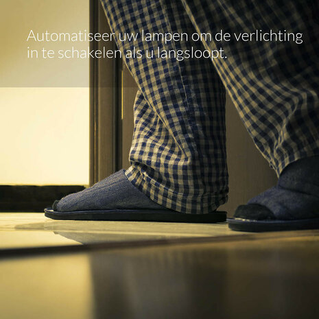 Bewegingssensor voor smart home systeem met Zigbee 3 0 en detectiebereik van 8 meter