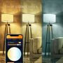 Lamp voor verlichting met Zigbee 3 0 protocol en instelbare kleurtemperatuur van 2200 tot 6500 kelvin
